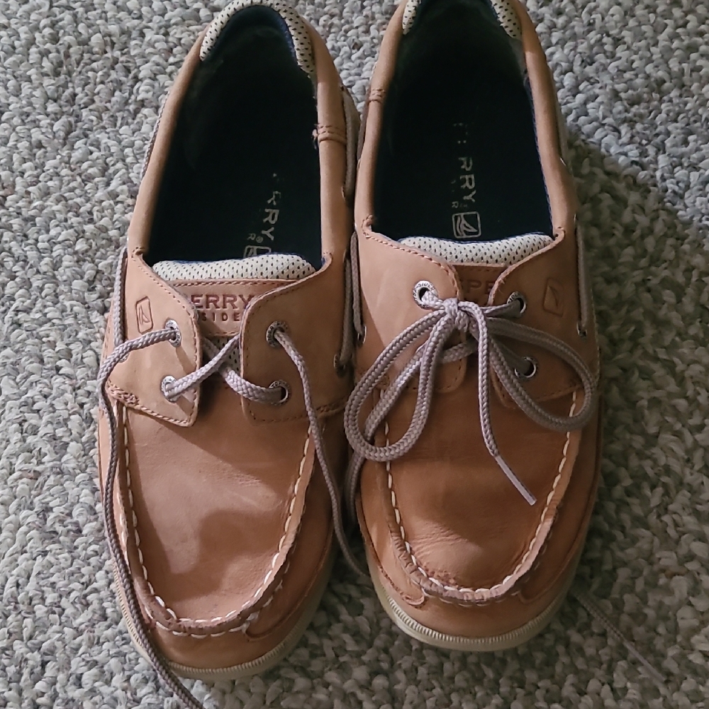 Sperry Kids Youth Brown Boat Shoes